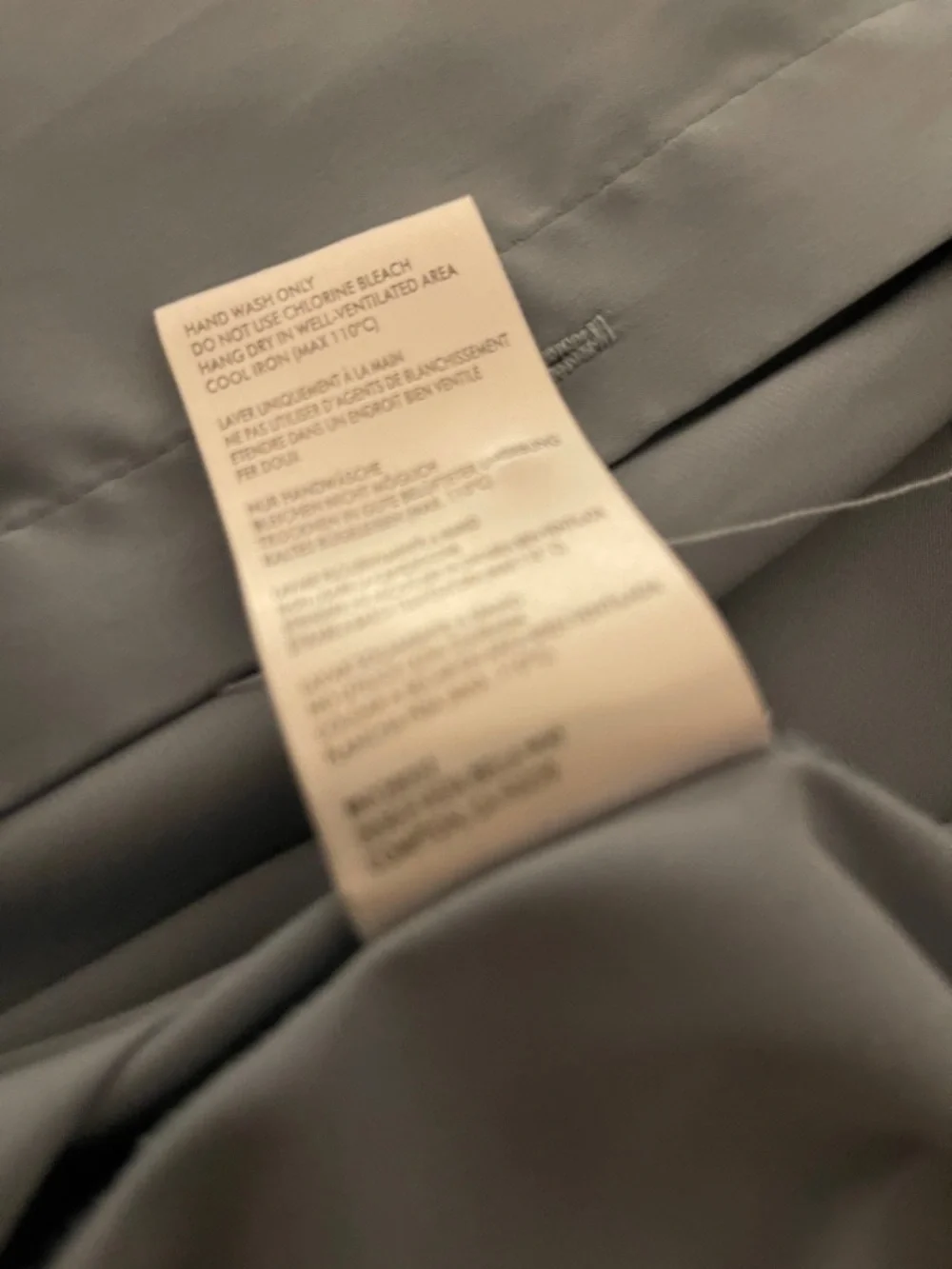 Backyard Roses Blue Blouse - Picture 3 of 5